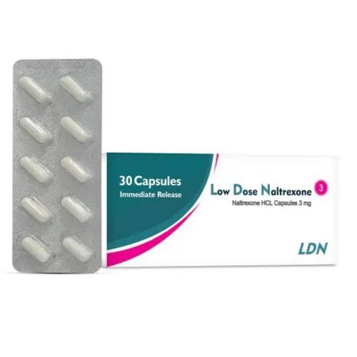 3 mg Low Dose Naltrexone Naltrexone HCL Capsules - Available in India