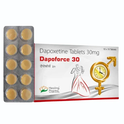 30 mg Dapoforce 30 Dapoxetine Tablets - Available in India