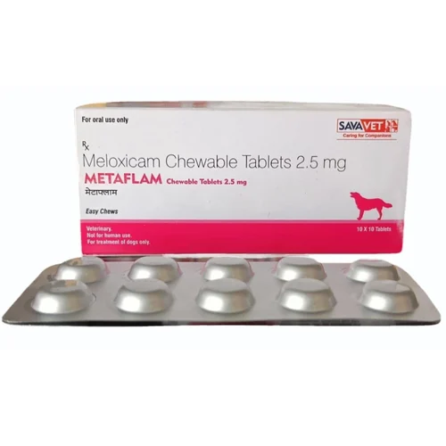 2.5 mg METAFLAM Meloxicam Chewable Tablets - Available in India