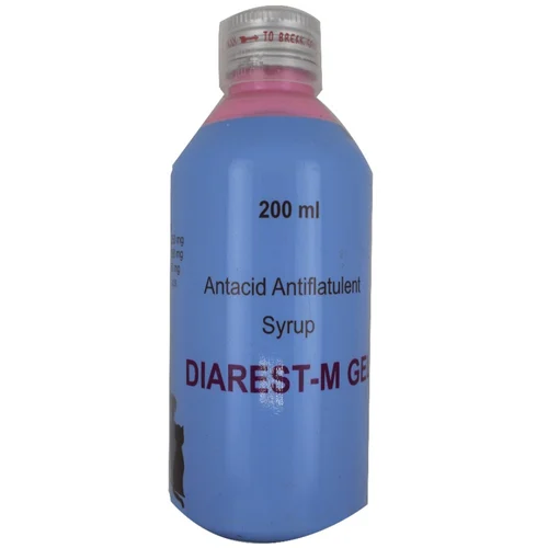 DIAREST-M Antacid Antiflatulent Syrup - Available in India