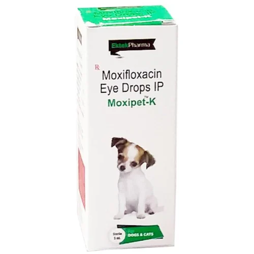 Moxipet-K Moxifloxacin IP Eye Drops - Available in India