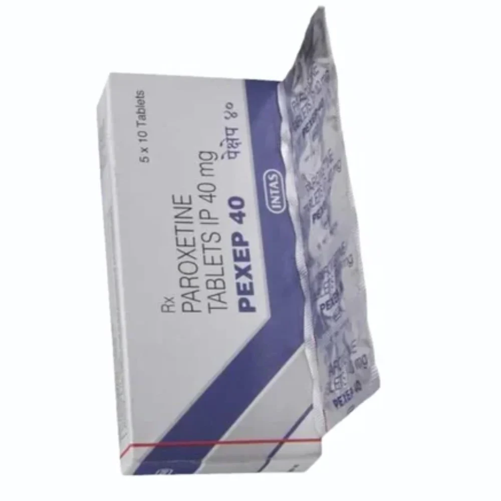 40 mg PEXEP 40 PAROXETINE IP TABLETS - Available in India