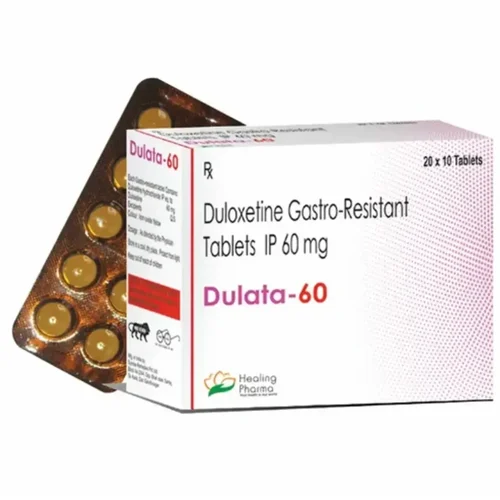 60 mg Dulata-60 Duloxetine Gastro-Resistant IP Tablets - Available in India