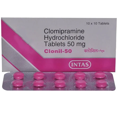 50 mg Cionil-50 Clomipramine Hydrochloride Tablets - Available in India