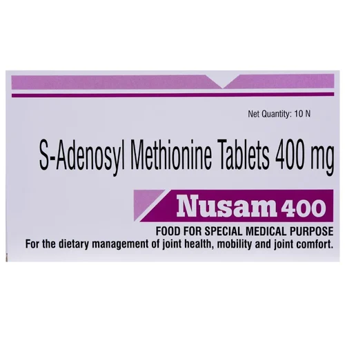 400 mg Nusam 400 S-Adenosyl Methionine Tablets - Available in India