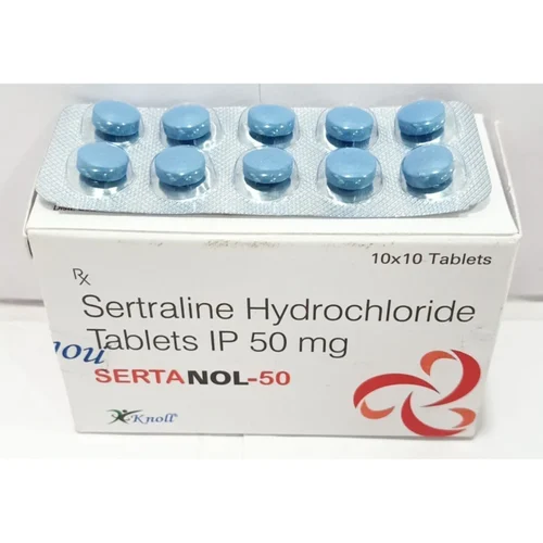 50 mg SERTANOL-50 Sertraline Hydrochloride IP Tablets - Available in India