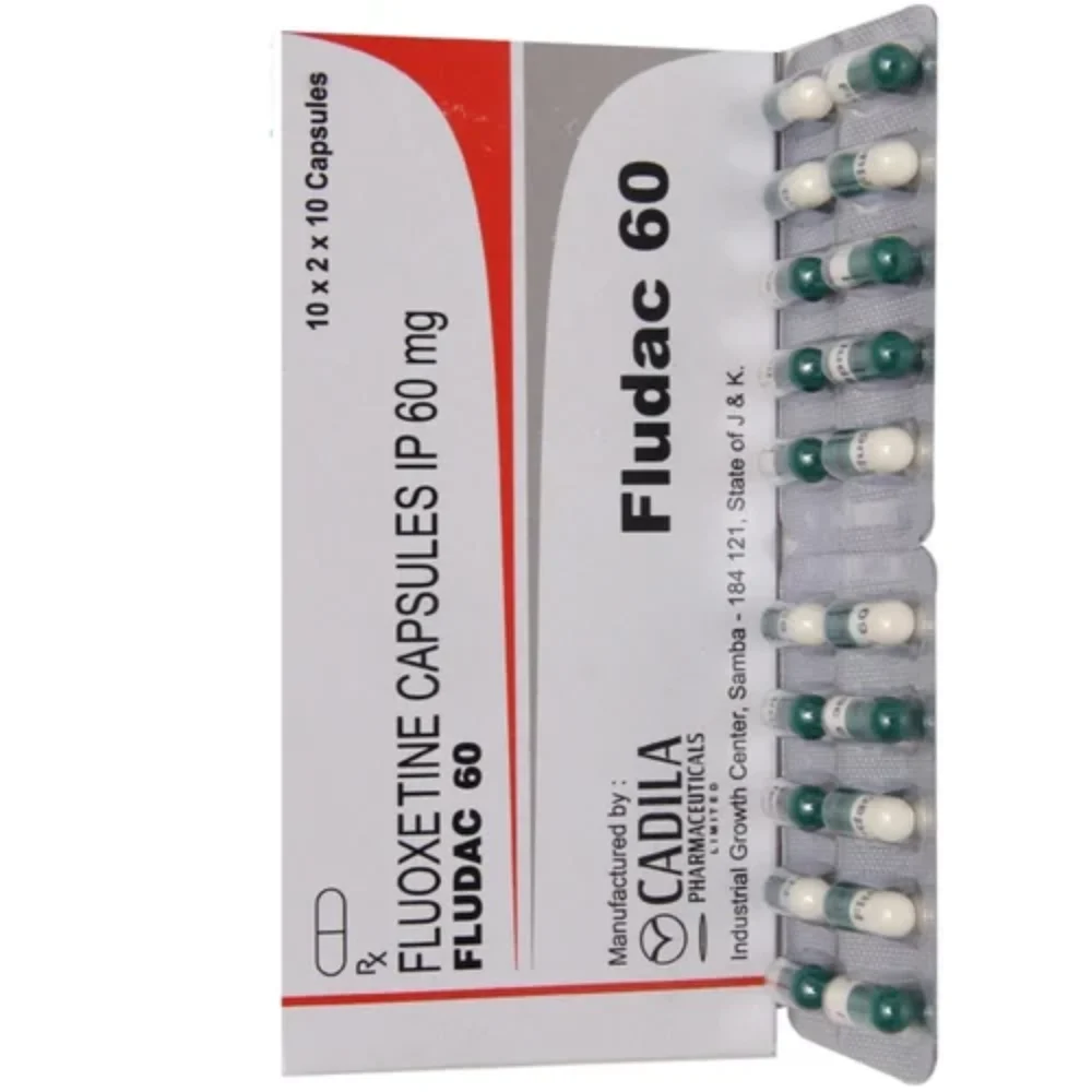 60 mg Fludac 60 FLUOXETINE IP CAPSULES - Available in India