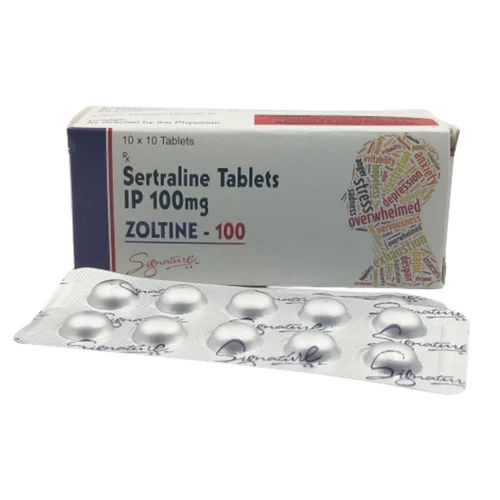 100 mg ZOLTINE-100 Sertraline IP Tablets - Available in India