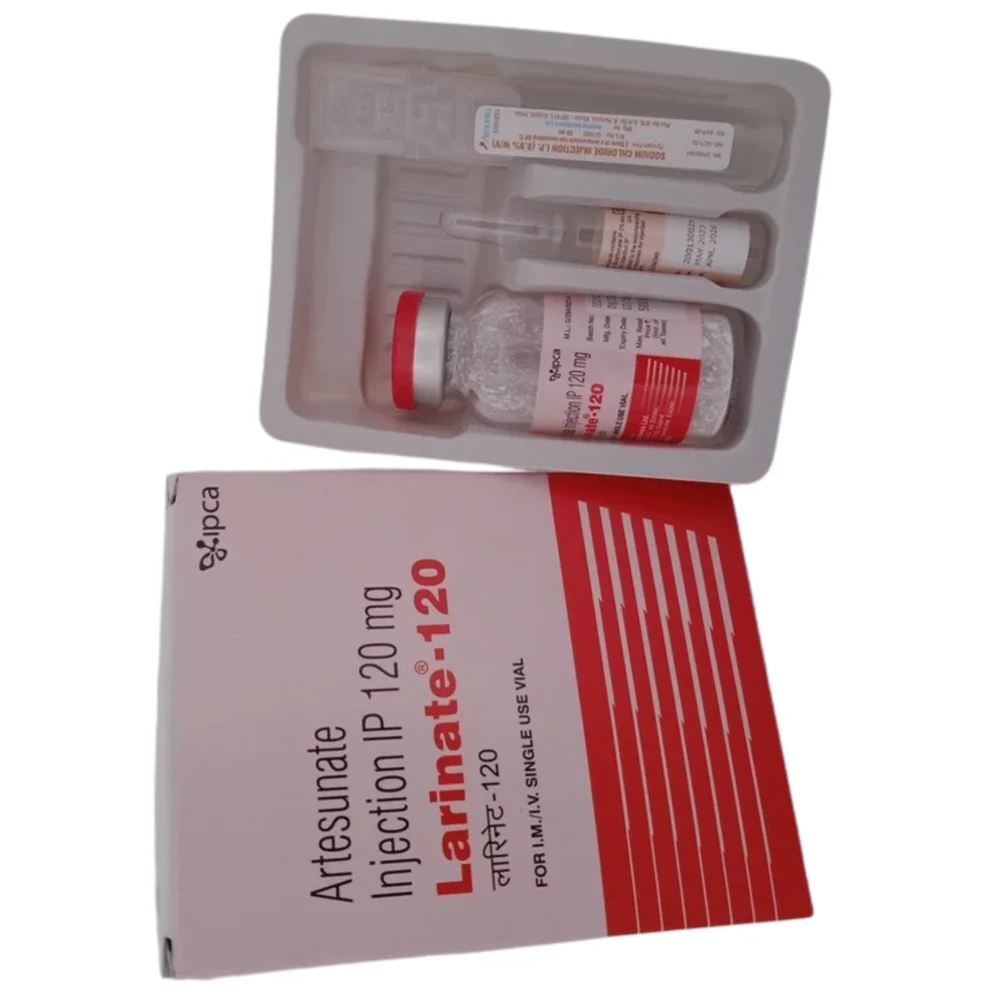 120 mg Larinate-120 Artesunate IP Injection - Available in India