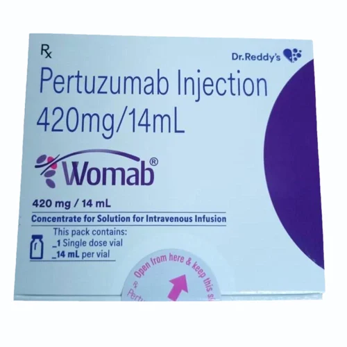 420 mg Womab Pertuzumab Injection - Available in India