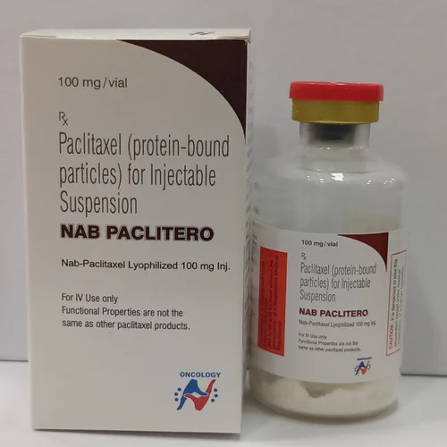 100 mg NAB PACLITERO Paclitaxel (protein-bound particles) for Injection Suspension - Available in India