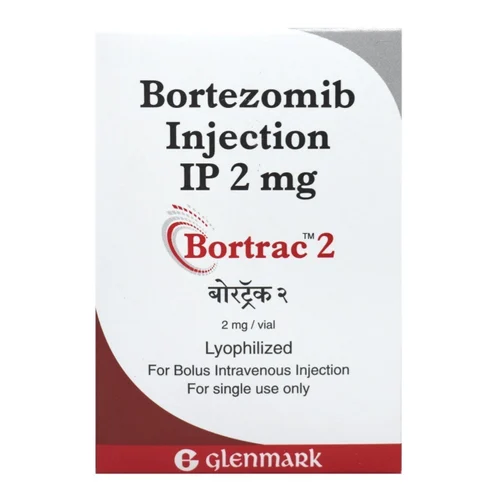 2 mg Bortrac 2 Bortezomib IP Injection - Available in India