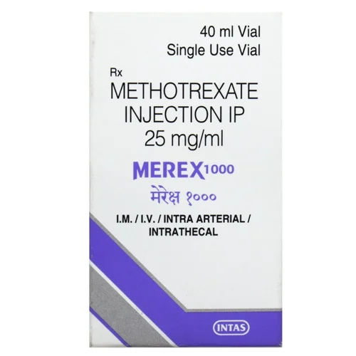 25 mg MEREX 1000 METHOTREXATE IP INJECTION - Available in India