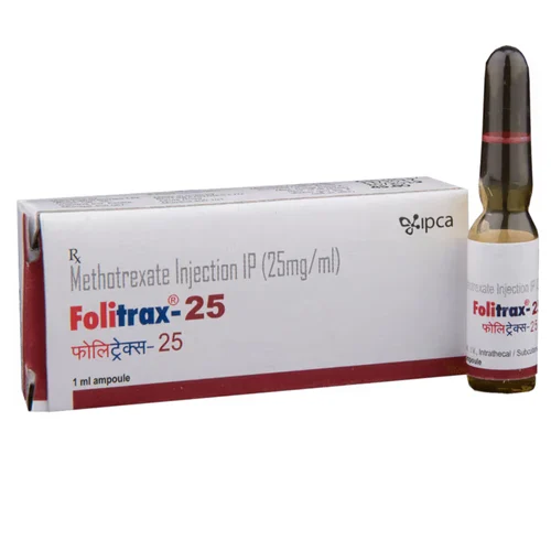 25 mg Folitrax-25 Methotrexate IP Injection - Available in India
