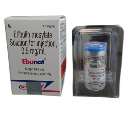 0.5 mg Ebunat Eribulin mesylate Solution for Injection - Available in India