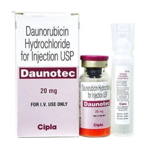 20 mg Daunotec Daunorubicin Hydrochloride for USP Injection - Available in India