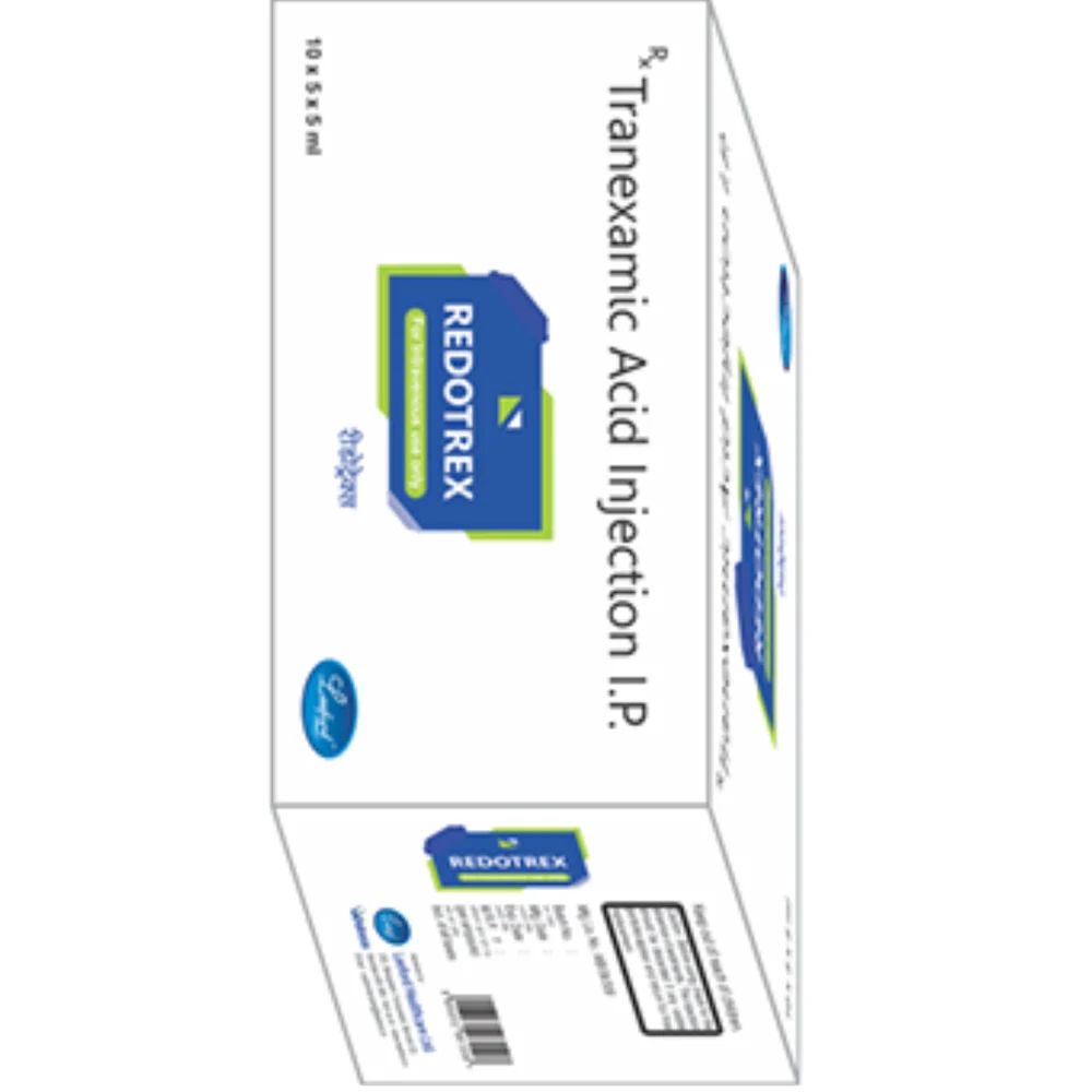 REDOTREX Tranexamic Acid I.P. Injection - Available in India