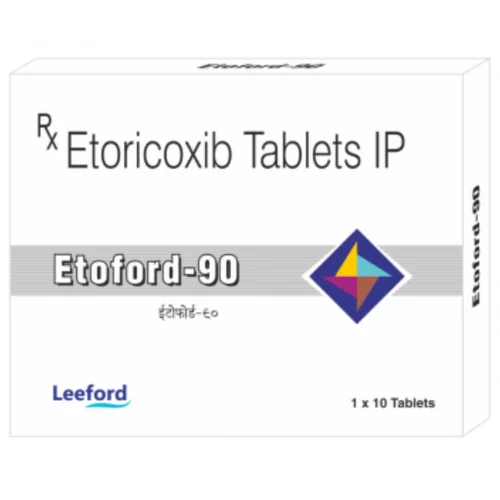 90 mg Etoford-90 Etoricoxib IP Tablets - Available in India
