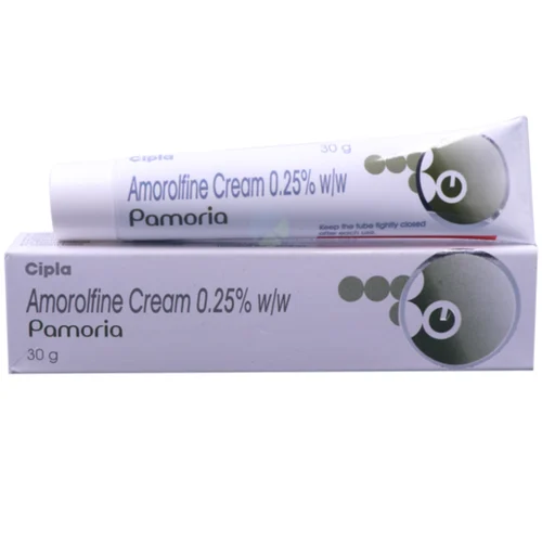 0.25% w/w Pamoria Amorolfine Cream - Available in India