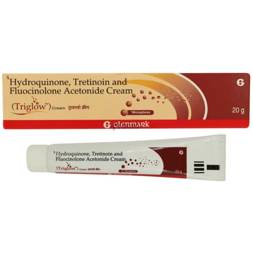 Triglow Hydroquinone, Tretinoin and Fluocinolone Acetonide Cream - Available in India