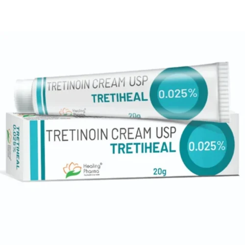 0.025% TRETIHEAL TRETINOIN USP CREAM - Available in India