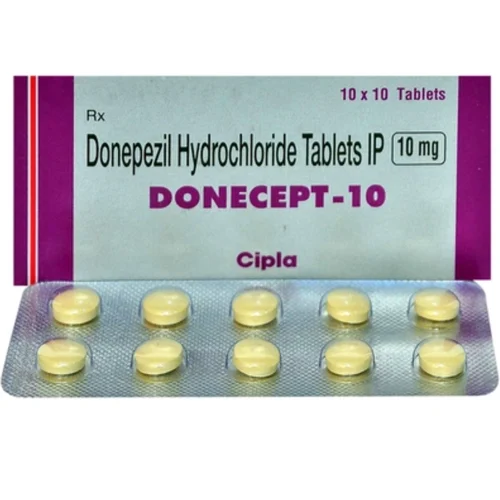 10 mg DONECEPT-10 Donepezil Hydrochloride IP Tablets - Available in India