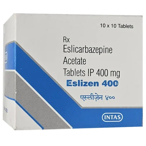 400 mg Eslizen 400 Eslicarbazepine Acetate IP Tablets - Available in India
