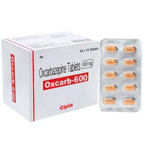 600 mg Oxcarb-600 Oxcarbazepine Tablets - Available in India