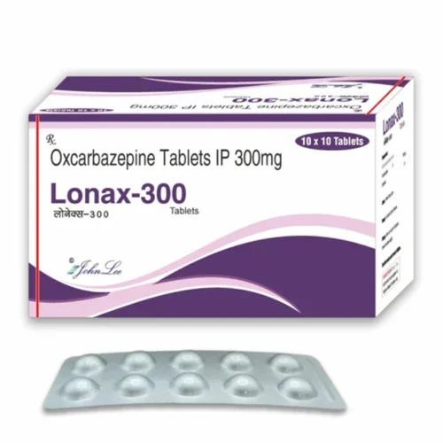 300 mg Lonax-300 Oxcarbazepine IP Tablets - Available in India