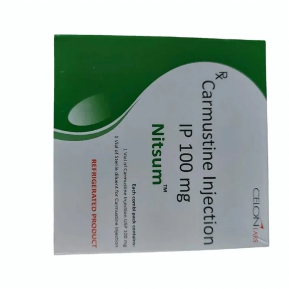 100 mg Nitsum Carmustine IP Injection - Available in India