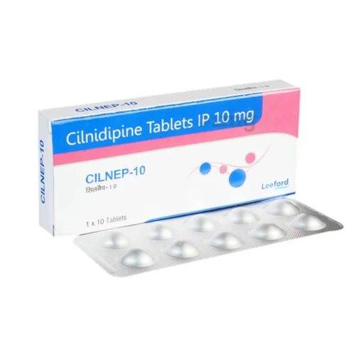10 mg CILNEP-10 Cilnidipine IP Tablets - Available in India