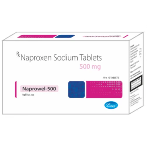 500 mg Naprowel-500 Naproxen Sodium Tablets - Available in India