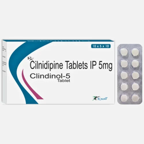 5 mg Clindinol-5 Cilnidipine IP Tablets - Available in India
