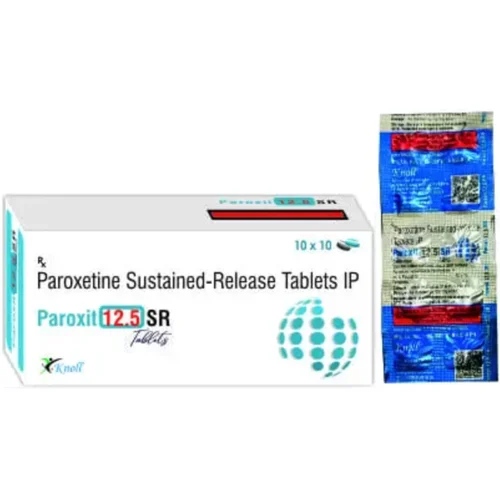 12.5 mg Paroxit 12.5 SR Paroxetine Sustained-Release IP Tablets - Available in India