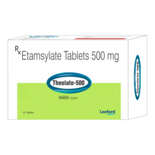 500 mg Theolate-500 Etamsylate Tablets - Available in India