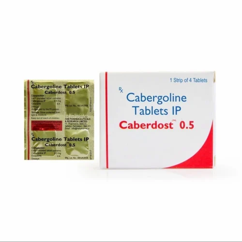 0.5 mg Caberdost 0.5 Cabergoline IP Tablets - Available in India