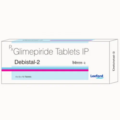 2 mg Debistal-2 Glimepiride IP Tablets - Available in India