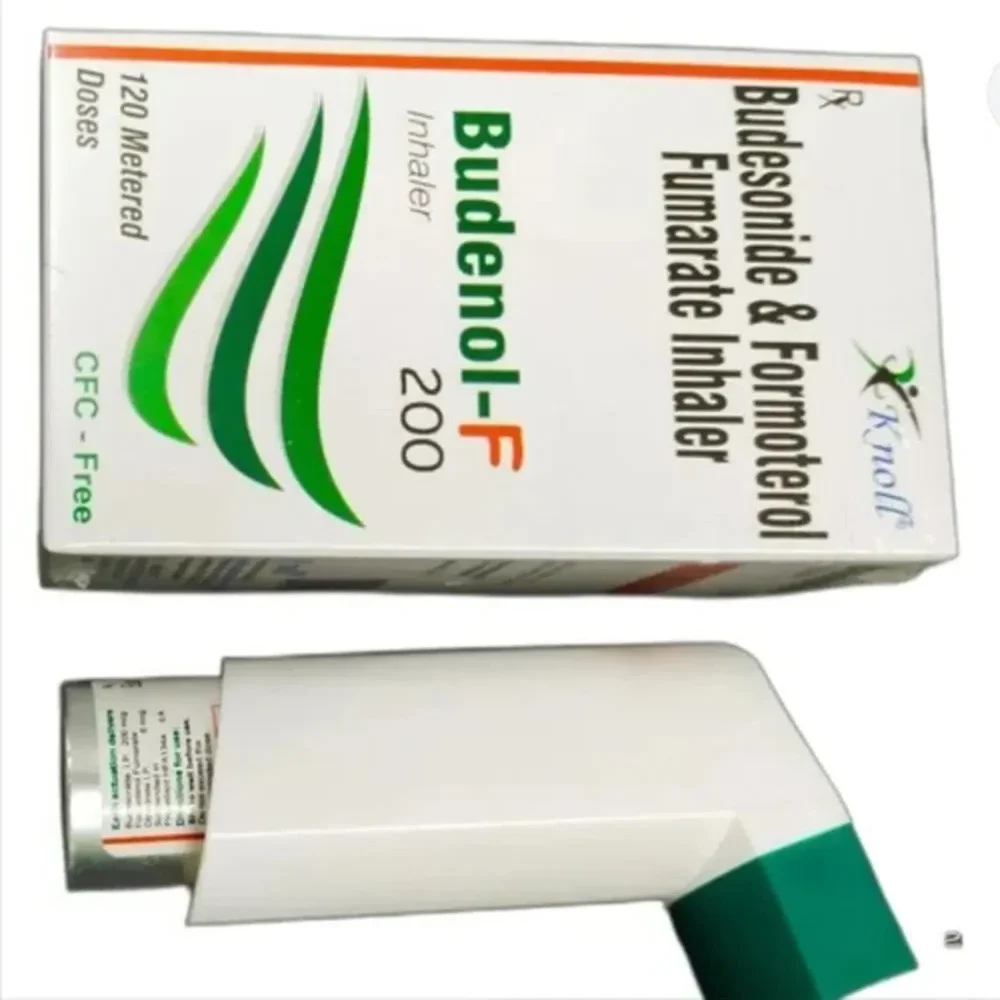 200 mg Budenol-F 200 Budesonide & Formoterol Fumarate Inhaler - Available in India