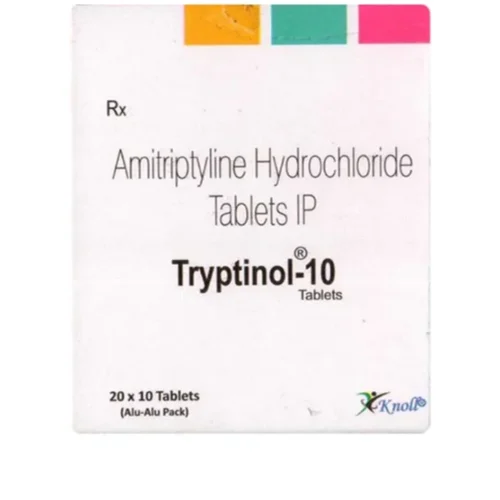 10 mg Tryptinol-10 Amitriptyline Hydrochloride IP Tablets - Available in India