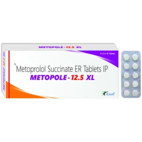 METOPOLE-12.5 XL Metoprolol Succinate ER IP Tablets - Available in India